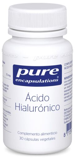 &Aacute;cido Hialur&ocirc;nico 30 C&aacute;psulas