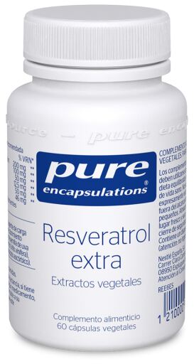 Pure Encapsulations Resveratrol Extra 60 C&aacute;psulas