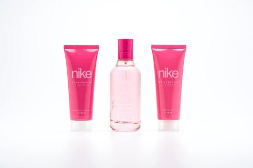 Nike Eau de Toilette 100 ml + Lo&ccedil;&atilde;o Corporal 75 ml + Gel de Banho 75 ml