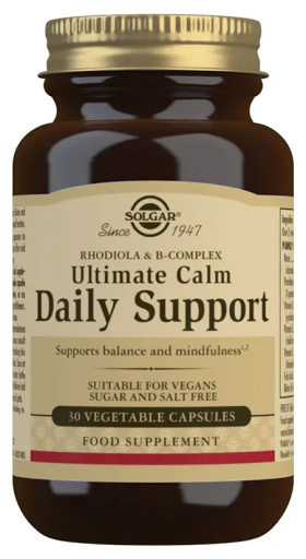 Solgar Ultimate Daily Calm 30 C&aacute;psulas Vegetais
