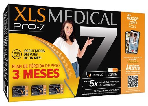 Conjunto Pro 7 Nudge com 540 comprimidos