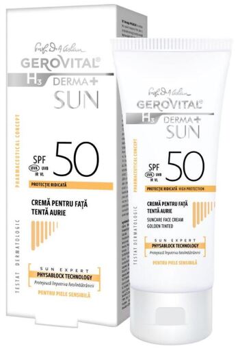 Gerovital Creme Facial Colorido FPS 50 50 ml