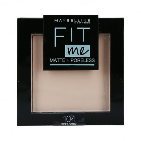 Fit Me Matte + Pó Matificante Sem Poros 9 gr