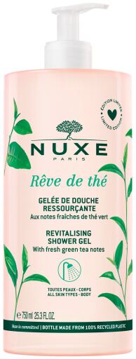 Nuxe R&ecirc;ve de Th&eacute; Gel de banho revitalizante 750 ml