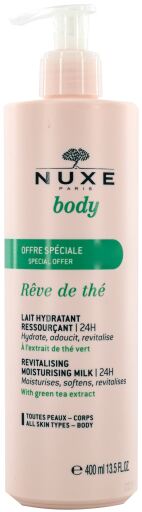 Rêve de Thé Leite Hidratante Revitalizante 24h 400 ml