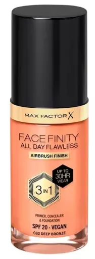 Max Factor Facefinity Base de maquiagem 3 em 1 FPS 20 30 ml