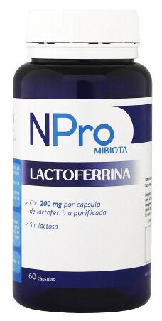 NPro Lactoferrina 60 C&aacute;psulas