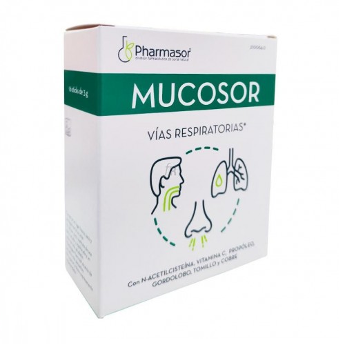 Pharmasor Trato Respirat&oacute;rio Mucosor 16 Sticks