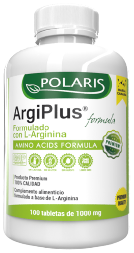 Argiplus F&oacute;rmula 1000 mg 100 C&aacute;psulas