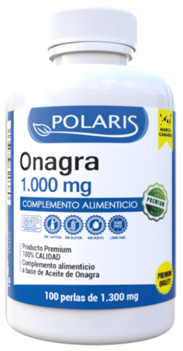 Polaris Pr&iacute;mula 1000 mg 100 C&aacute;psulas