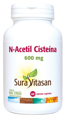 Sura Vitasan N-Acetil-Ciste&iacute;na 60 C&aacute;psulas