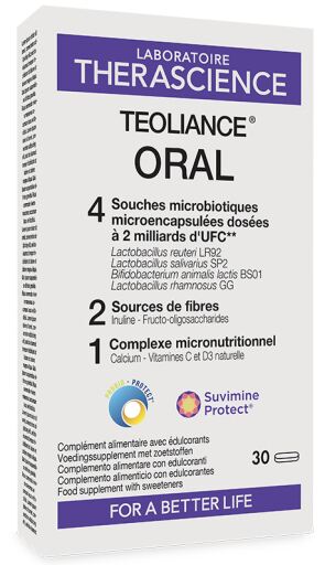 Therascience Teoliance Oral 30 C&aacute;psulas