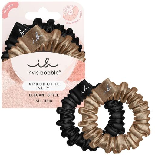Sprunchie Slim True Golden Scrunchie 2 Pe&ccedil;as