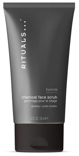 Rituals Homme Esfoliante Facial com Carv&atilde;o 125 ml
