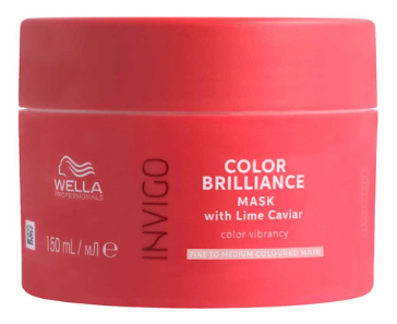 WELLA Professionals M&aacute;scara Invigo Color Brilliance para cabelos finos