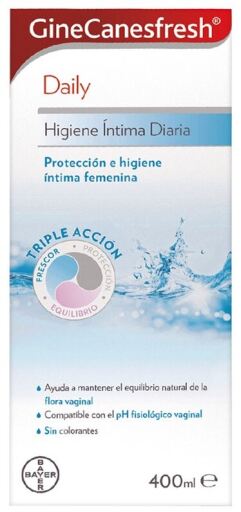 Ginecanesfresh Gel Higiene &Iacute;ntima Di&aacute;ria 400 ml