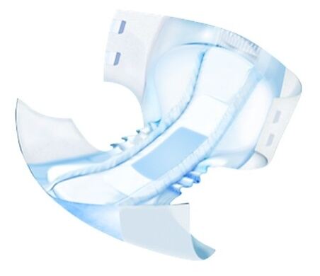 Fralda Noturna El&aacute;stica Prest&eacute;ril 80 Unidades