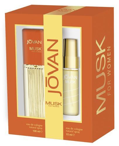 Jovan Musk Woman Eau de Cologne Pack de 2 Pieces