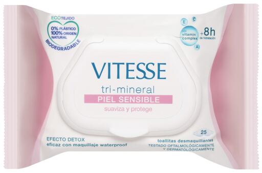 Vitesse Toalhetes para pele sens&iacute;vel