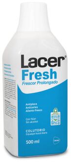 Enxaguante bucal sem álcool fresco 500 ml