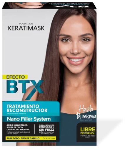 Be Natural Tratamento Keratimask Btx 3 Pe&ccedil;as