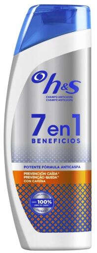 Shampoo Anticaspa 7 em 1 Prevenção Queda de Cabelo 500 ml