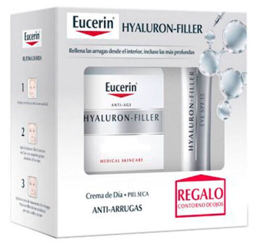 Conjunto de pele seca Hyaluron Filler 2 peças