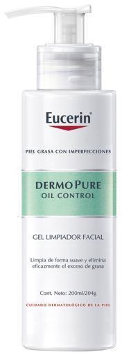 Gel de limpeza facial DermoPure Oil Control