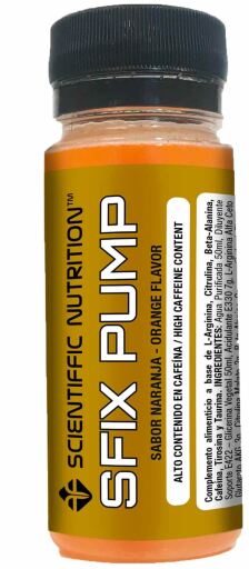 Sfix Pump Pr&eacute;-treino Laranja 60ml