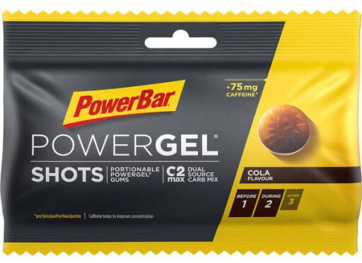 Saco de gomas Power Gel Shots 9 doses x 60 gr
