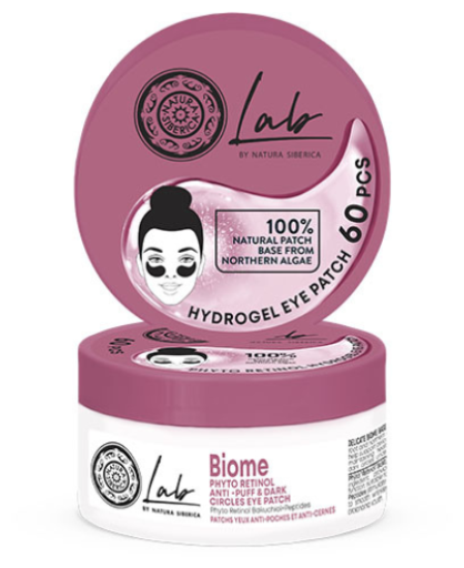 Natura Siberica Lab Biome Phyto Retinol Patches para olheiras 60 unidades
