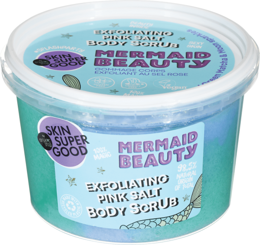 Organic Shop Skin Super Good Mermaid Beauty Esfoliante de sal rosa 250 ml