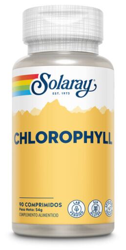 Solaray Clorofila 100 mg 90 Comprimidos