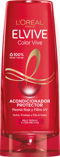 Elvive Condicionador protetor Color Vive para cabelos coloridos