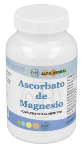 Alfa Herbal Ascorbato de Magn&eacute;sio em P&oacute; 200 gr