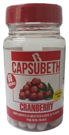 Bequisa Capsubeth Cranberry 60 C&aacute;psulas