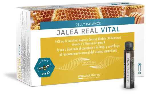 Jelly Balance Vital Geleia Real 20 Frascos