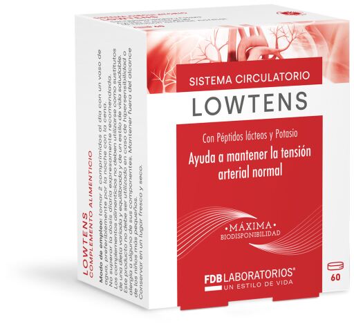 Lowtens Lactic Peptides 60 Comprimidos