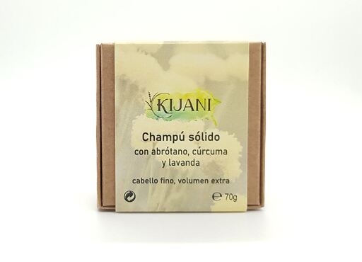 Kijani Shampoo S&oacute;lido para Cabelos Finos 70 gr