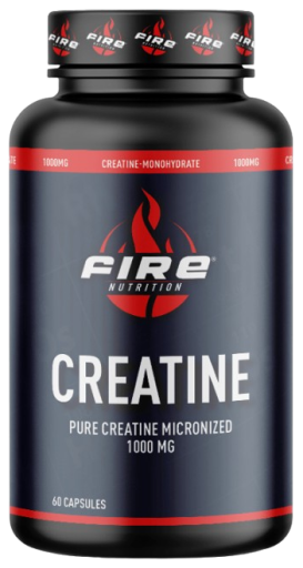 Fire Nutrition Creatina Pura 1000 mg 60 C&aacute;psulas