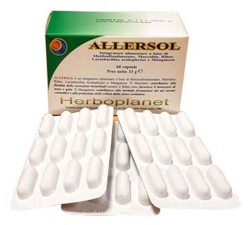Herboplanet Allersol Blister 60 C&aacute;psulas