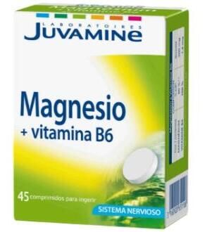 Juvamine Magn&eacute;sio + B6 45 Comprimidos