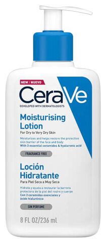 Cerave Lo&ccedil;&atilde;o Hidratante para Pele Muito Seca 236 ml