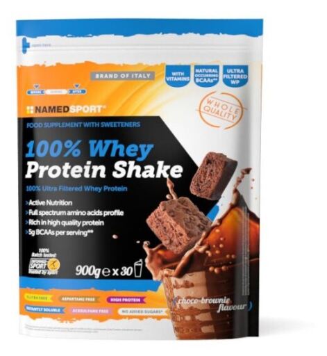Shake Whey Protein 100% Chocolate-Brownie 900 gr