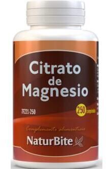 Naturbite Citrato de Magn&eacute;sio 250 Comprimidos