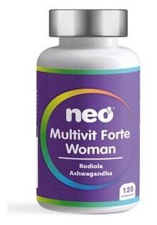 Neovital Health Multivit Forte Woman Rodiola Ashwagandha 120 Comprimidos