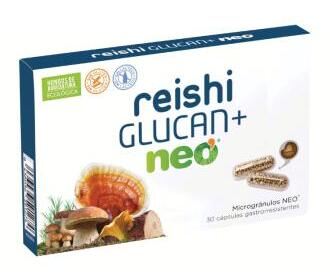 Neovital Health Reishi Glucan+ 30 C&aacute;psulas