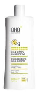 OHO Gel de &oacute;leo nutritivo para cuidados com o beb&ecirc; e shampoo 500 ml