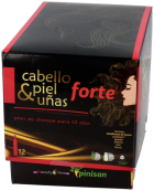 Cabelo, Pele e Unhas Forte 12 Frascos
