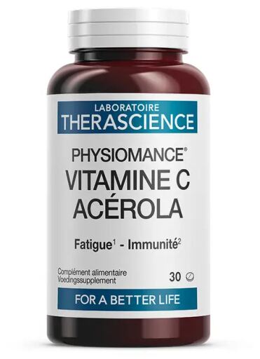 Physiomance Vitamina C Acerola 30 Comprimidos